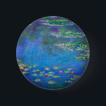 Monet Water Lilies 1906 6 Cm Round Badge<br><div class="desc">Button featuring Claude Monet’s oil painting Water Lilies (1906). A serene still life of the interplay between light and reflection upon beautiful water lilies in a pond. A great gift for fans of impressionism and French art.</div>