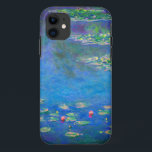 Monet Water Lilies 1906 iPhone 11 Case<br><div class="desc">iPhone Case featuring Claude Monet’s oil painting Water Lilies (1906). A serene still life of the interplay between light and reflection upon beautiful water lilies in a pond. A great gift for fans of impressionism and French art.</div>