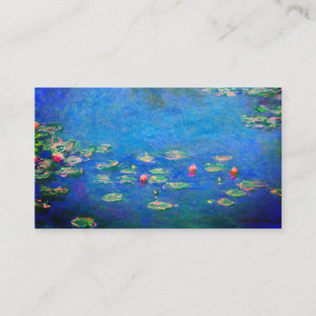 Monet Water Lilies 1906 Enclosure Card (Front)