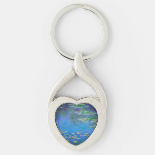 Monet Water Lilies 1906 Key Ring