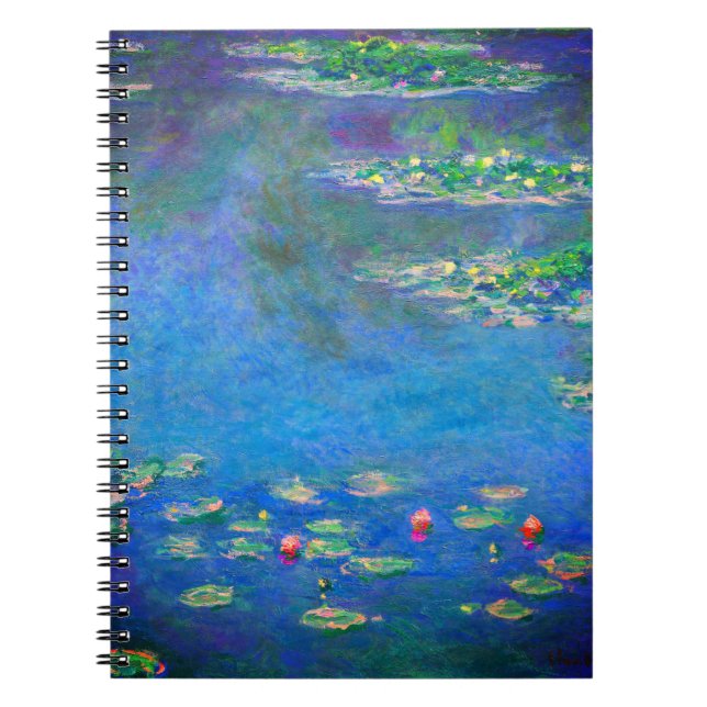 Monet Water Lilies 1906 Notebook (Front)