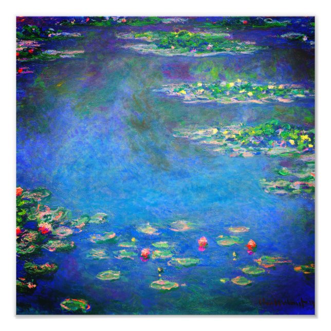 Monet Water Lilies 1906 Photo Print (Front)