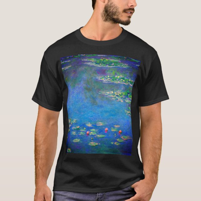 Monet Water Lilies 1906 T-Shirt (Front)