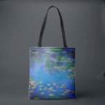 Monet Water Lilies 1906 Tote Bag<br><div class="desc">Tote Bag featuring Claude Monet’s oil painting Water Lilies (1906). A serene still life of the interplay between light and reflection upon beautiful water lilies in a pond. A great gift for fans of impressionism and French art.</div>