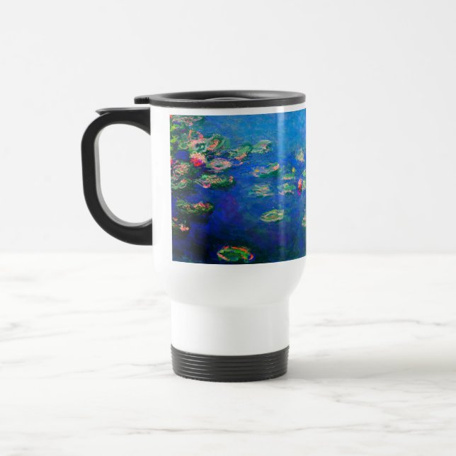 Monet Water Lilies 1906 Travel Mug (Left)