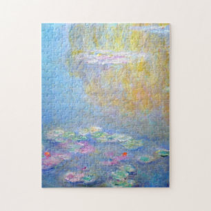Monet Water Lilies 1908 Fine Art Jigsaw Puzzle