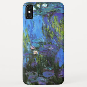 Monet - Water-Lilies 1914-1917, fine art painting iPhone XS Max Case