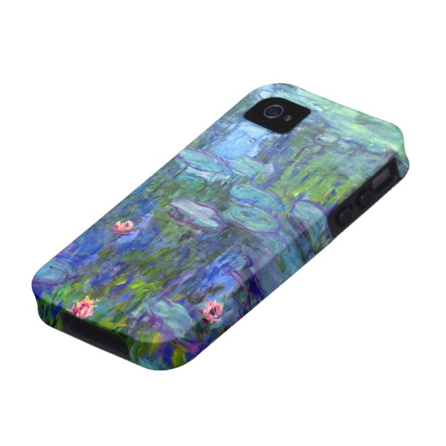 Monet Water Lilies 1915 iPhone 4 Case-Mate Case-Mate iPhone Case (Bottom)