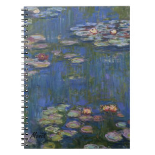 MONET Water Lilies 1916 Diary Journal Notebook