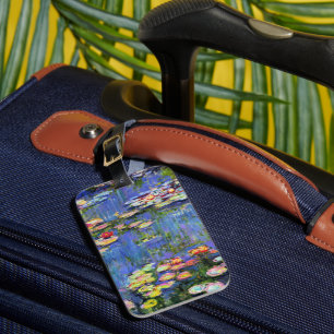 Monet - Water Lilies, 1916, Luggage Tag