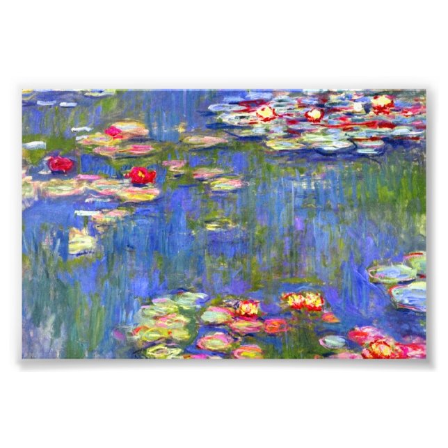 Monet Water Lilies 1916 Photo Print (Front)