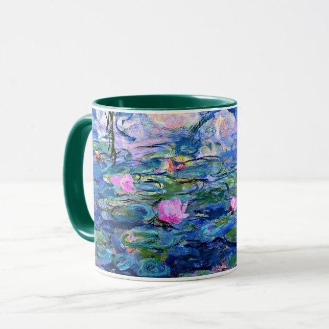 Monet: Water Lilies 1919, Mug (Front Left)