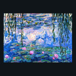 Monet: Water Lilies 1919 Poster<br><div class="desc">Monet: Water Lilies 1919 poster.</div>