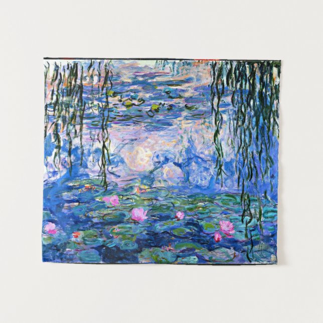 Monet - Water Lilies, 1919 Tapestry (Front (Horizontal))