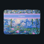 Monet - Water Lilies 1919 template, Bath Mat<br><div class="desc">Water Lilies,  1919,  beautiful painting by Claude Monet. This is a template,  ready for you to personalise.</div>