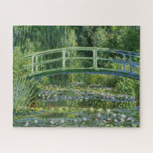 Monet- Water Lilies and Japenes Bridge  Jigsaw Puzzle