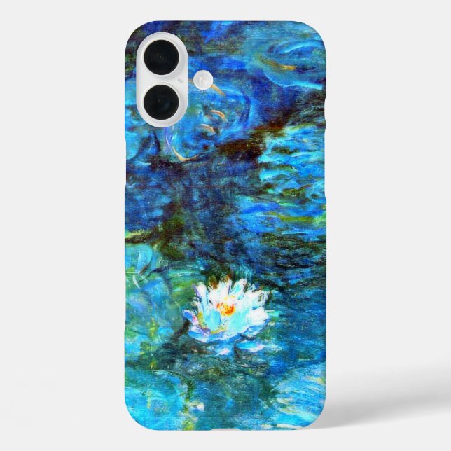 Monet - Water Lilies (blue) Case-Mate iPhone Case (Back)