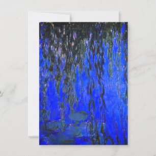 Monet Water Lilies Card
