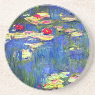 Monet Water Lilies Coaster