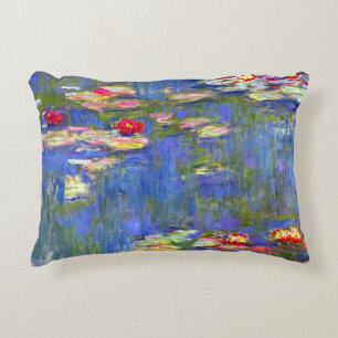 Monet Water Lilies  Decorative Cushion