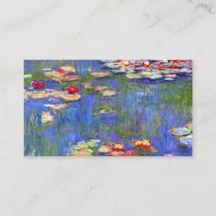 Monet Water Lilies Enclosure Card