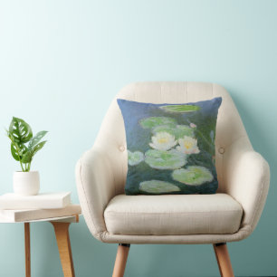 Monet - Water Lilies, Evening Effect, Cushion