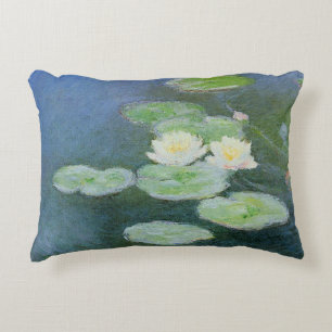 Monet - Water Lilies, Evening Effect, Decorative Cushion