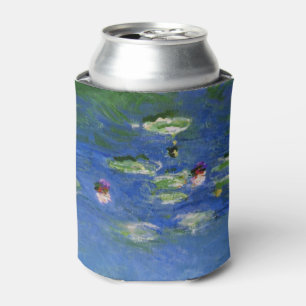 Monet Water Lilies Fine Art (1906) Can Cooler