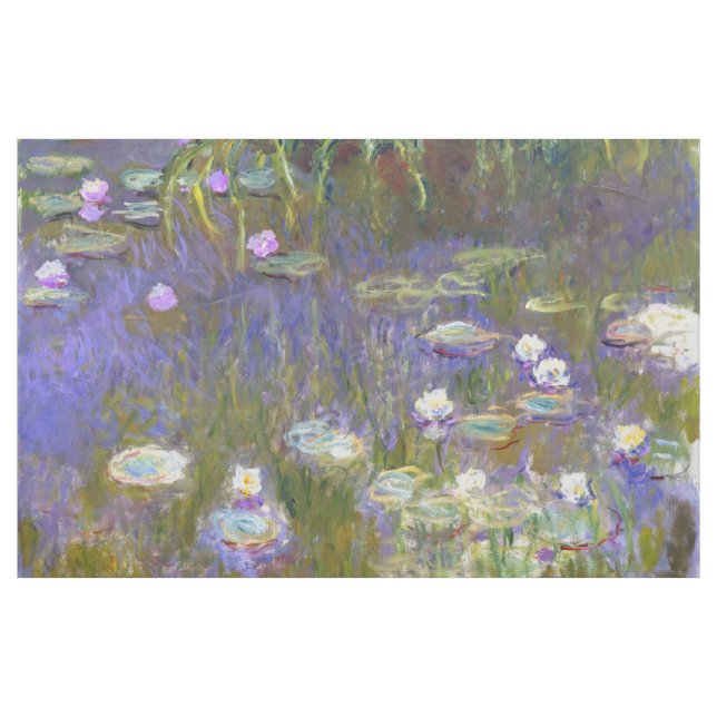 Monet Water Lilies Fine Art (1922) Fabric (Yard)