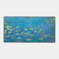 Monet Water Lilies Impressionist Painting 