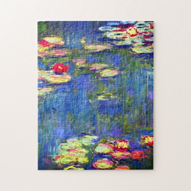 Monet Water Lilies  Jigsaw Puzzle (Vertical)