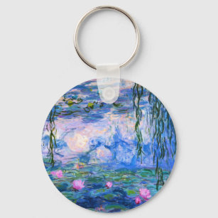 Monet Water Lilies Key Chain
