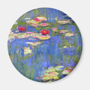 Monet Water Lilies  Magnet