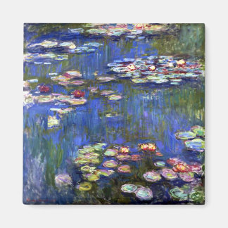 Monet Water Lilies Magnet