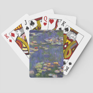 Monet Water Lilies Masterpiece Painting Playing Cards