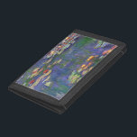 Monet Water Lilies Masterpiece Painting Trifold Wallet<br><div class="desc">Monet Water Lilies - This classic Monet painting was painted by Claude Monet in 1916. It is part of his famous water lilies collection where he paints in his garden in Giverney,  France. A masterpiece painting.</div>