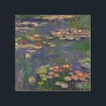 Monet Water Lilies Masterpiece Painting Wood Wall Art<br><div class="desc">Monet Water Lilies - This classic Monet painting was painted by Claude Monet in 1916. It is part of his famous water lilies collection where he paints in his garden in Giverney,  France. A masterpiece painting.</div>