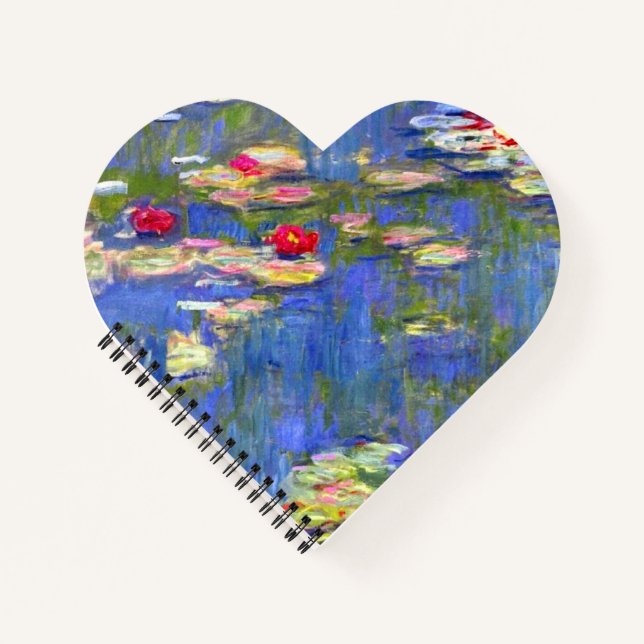 Monet Water Lilies  Notebook (Front)