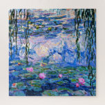 Monet - Water Lilies (pink) 1919 painting Jigsaw Puzzle<br><div class="desc">Water Lilies (pink) 1919 famous Impressionist painting by 
Claude Monet--beautiful</div>