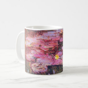Monet - Water Lilies, Pink, Coffee Mug