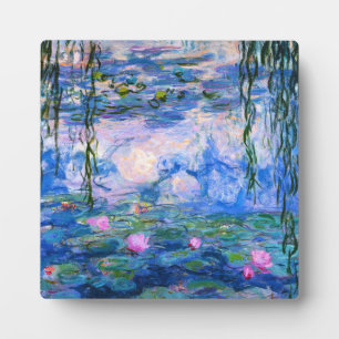 Monet Water Lilies Plaque