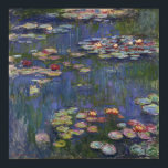 Monet - Water Lilies Poster<br><div class="desc">Water Lilies by Claude Monet. For more poster-ready images from Zedign Art Series Book 3 "Claude Monet - Paintings & Drawings  Vol 2",  visit https://books.zedign.com/zas/3.html</div>