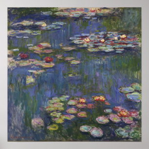 Monet - Water Lilies Poster