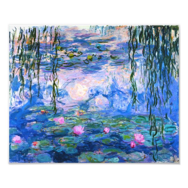 Monet Water Lilies Print (Front)