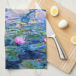 Monet, Water Lilies,  Tea Towel<br><div class="desc">Water Lilies,  famous painting by Claude Monet</div>