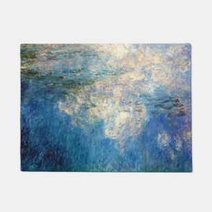 Monet Water Lilies The Clouds Fine Art Doormat