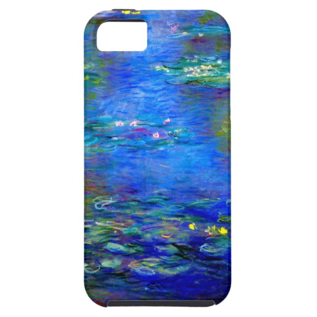 Monet Water Lilies v4 Case-Mate iPhone Case (Back)