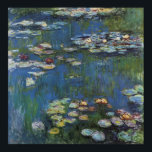 Monet Water Lilies Vintage Art  Poster<br><div class="desc">Claude Monet Water Lilies vintage reproduction art poster print.</div>