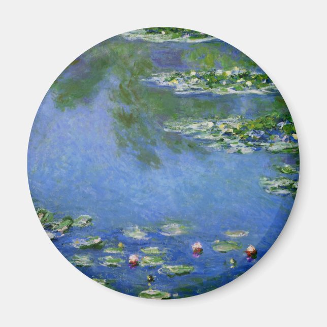 Monet Water Lillies Magnet (Front)