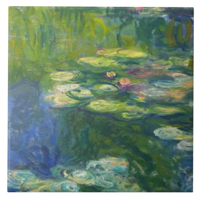 Monet Water Lilly Right Modular Tile (Front)